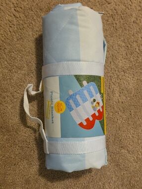 NWT Sun Squad Target Popsicle Picnic Blanket With Carrying Strap